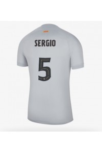 Fotbalové Dres Barcelona Sergio Busquets #5 Třetí Oblečení 2022-23 Krátký Rukáv
